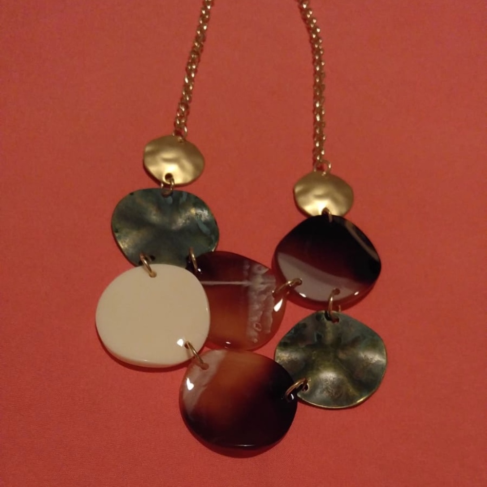 Layered Stone Necklace